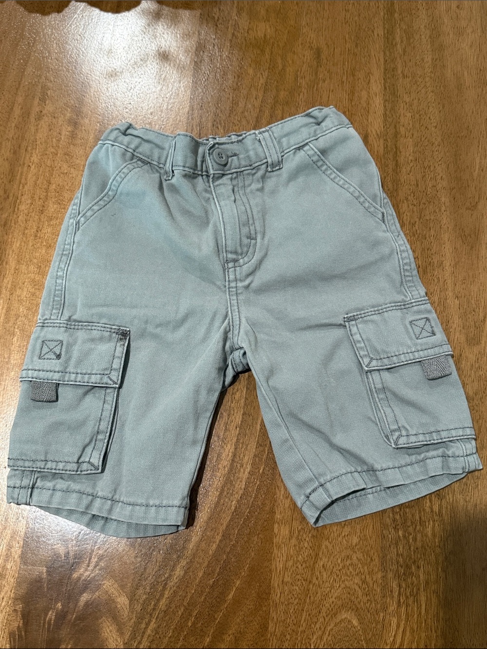 Cat & Jack Toddler Elastic Waist Shorts in Sage